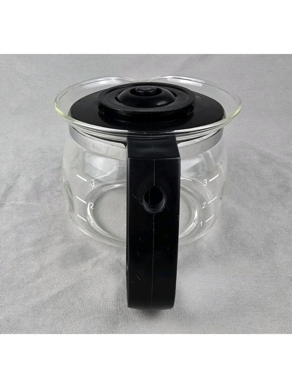 Sunbeam 4 Cup Glass Coffee Carafe Model 4929 Black Fits Coffeemaker 4279